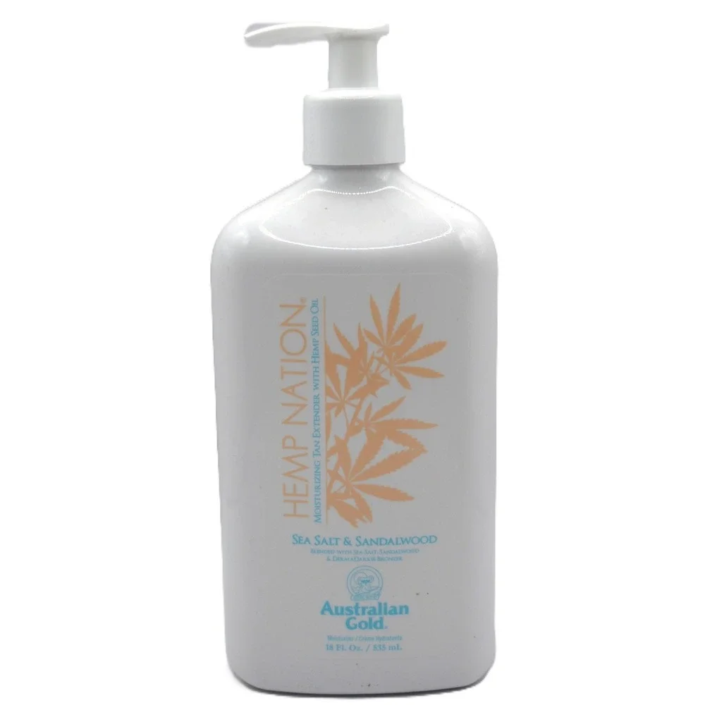 Australian Gold Hemp Nation Sea Salt & Sandalwood Tan Extender Bronzer 18oz - Picture 1 of 4